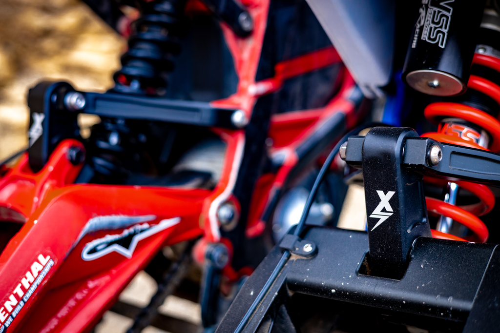 EBMX Rear Shock with V2 upgraded Linkage and Triangle